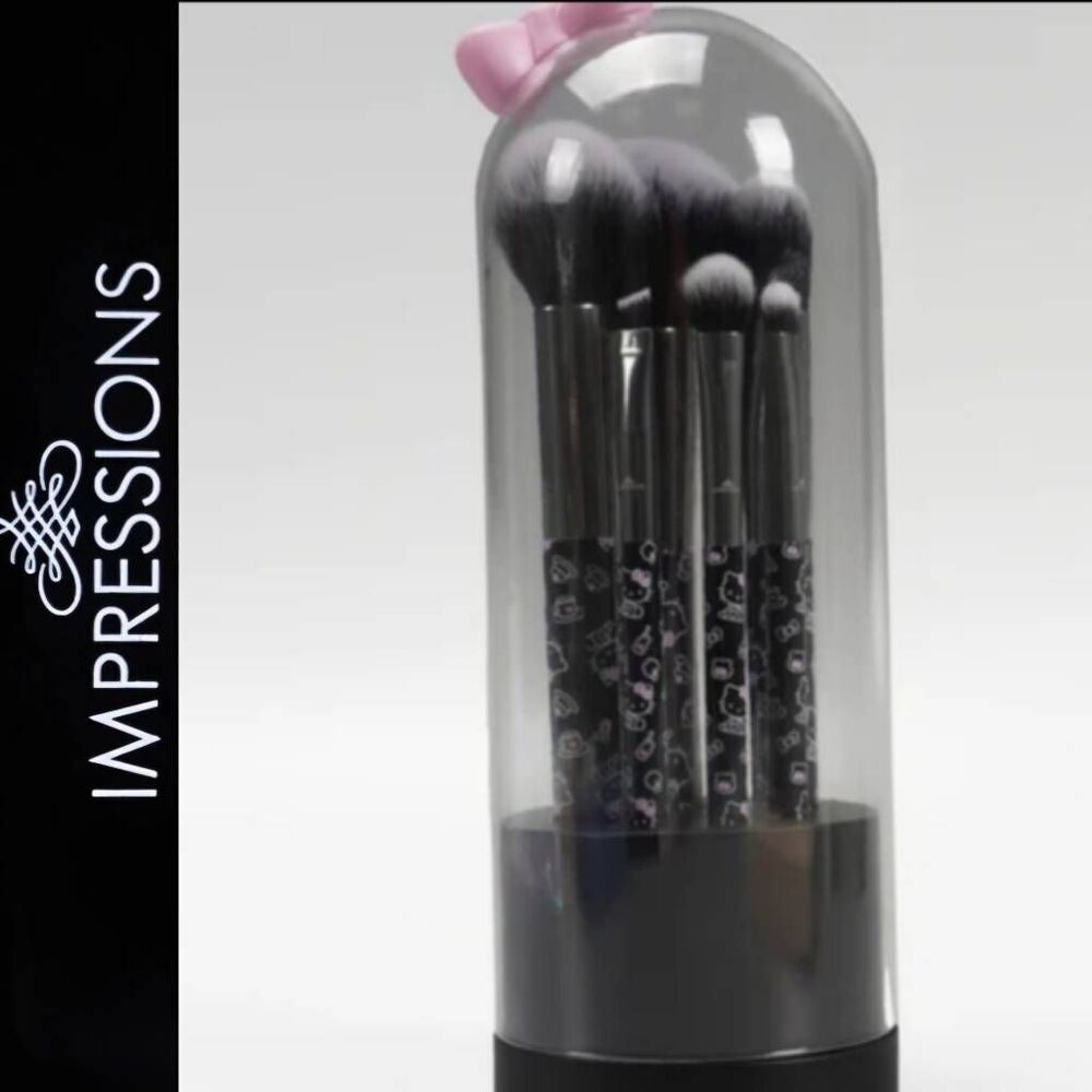 Impressions X Hello Kitty The "Favorites" Bell Jar 6-PC Brush Set